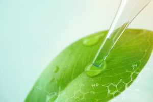 Red circle with three diagonal black lines on bottom left.