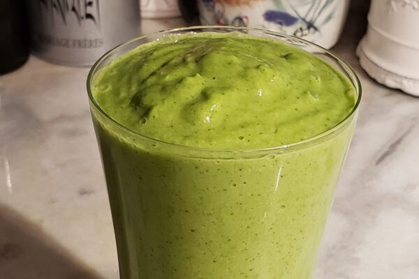 Green "Ice Cream" Smoothie